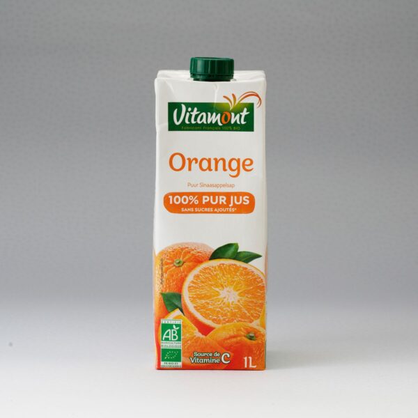 bio　オレンジジュース1000mlのパッケージ