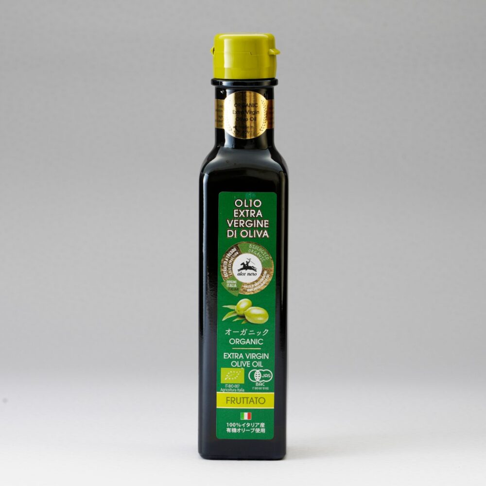 有機エキストラヴァージンオリーブオイル　フルッタ―ト250mlの瓶