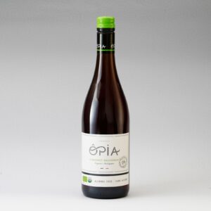 オピアカベルネソーヴィニヨンオーガニックノンアルコールワインの瓶
