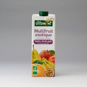 bio　マルチフルーツジュースのパッケージ